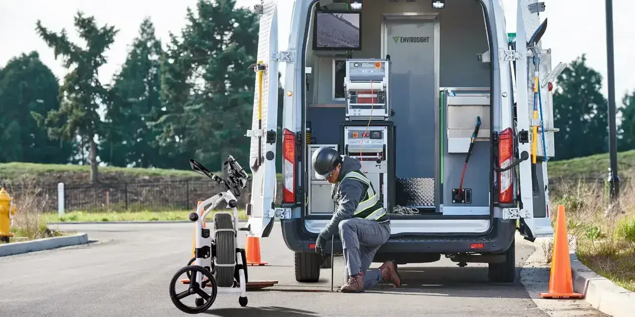 Envirosight VeriSight Ultra push camera system engineered for high-definition sewer inspections, pipeline diagnostics, and underground utility condition assessment.